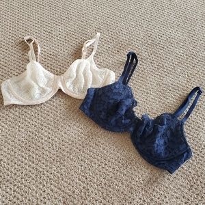 Body by Victoria Unlined Demi Bra Set